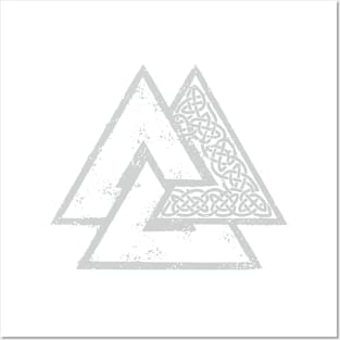 Valknut Viking Nordic Symbol Posters and Art